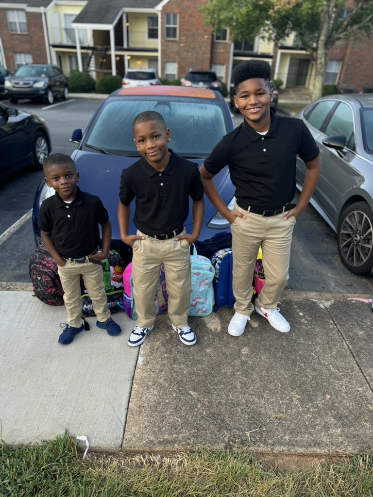 CoachMel__'s tweet photo. First Day of School for our K - 8th Graders���️
Praying for Positivity & Productivity this School Year😇🥳
#MiniGoats🐐 https://t.co/mHwpT98v0S