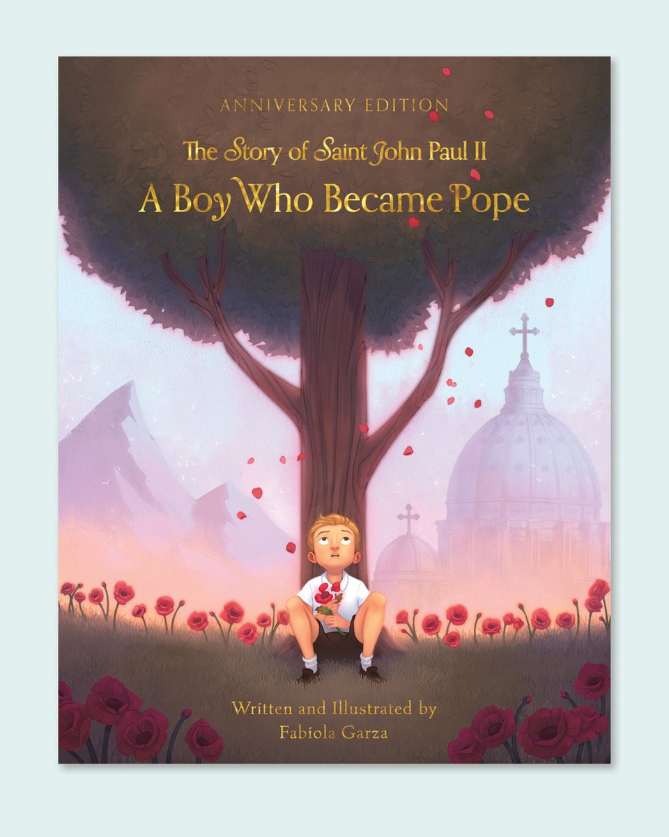 PBMPublishing's tweet photo. A special Anniversary edition of this cherished classic! Includes:

- special new illustrations
- larger format
- life timeline and an epilogue summarizing his legacy as pope. 

This October release is now available for pre-order at https://t.co/iCxaCgXHAd / .ca https://t.co/WXkmyLAqie