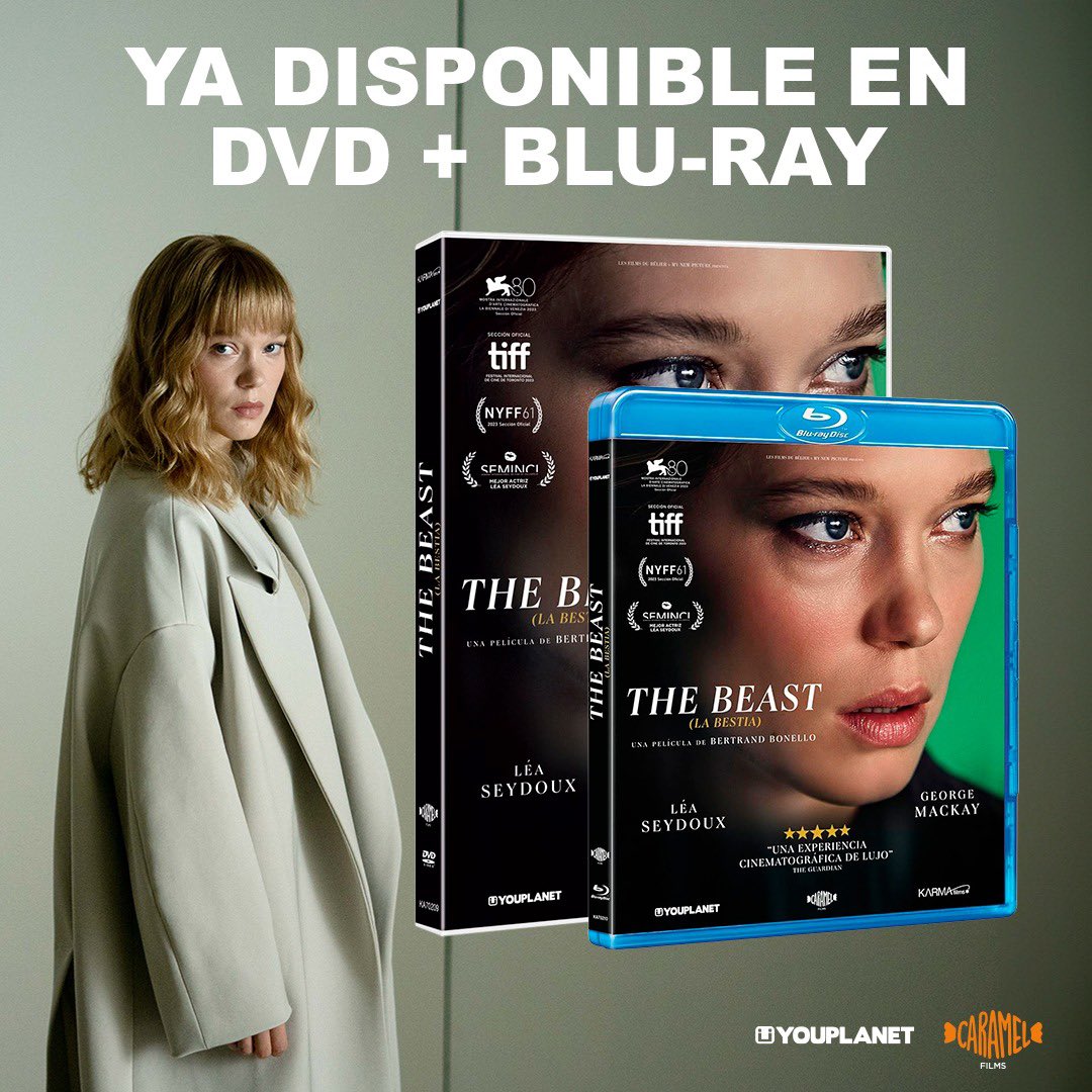 Vive un magnético romance transtemporal... ¡desde tu casa!

Pasado, presente y futuro se dan la mano en #TheBeast ('La bestia') ❤️‍🔥 de Bertrand Bonello.

¡Ya a la venta en DVD y BluRay! ✅