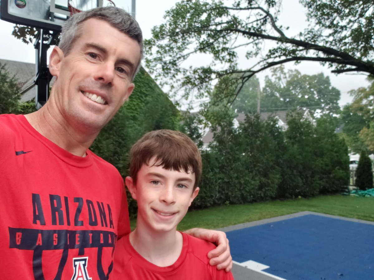I will miss my summer mornings shooting w. my guy. 
Remember to take your vitamins. #reps