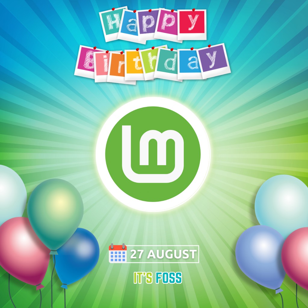 Linux mint is now 18 years old!!! 🎂 🥳
Share your story with Mint! 💚
