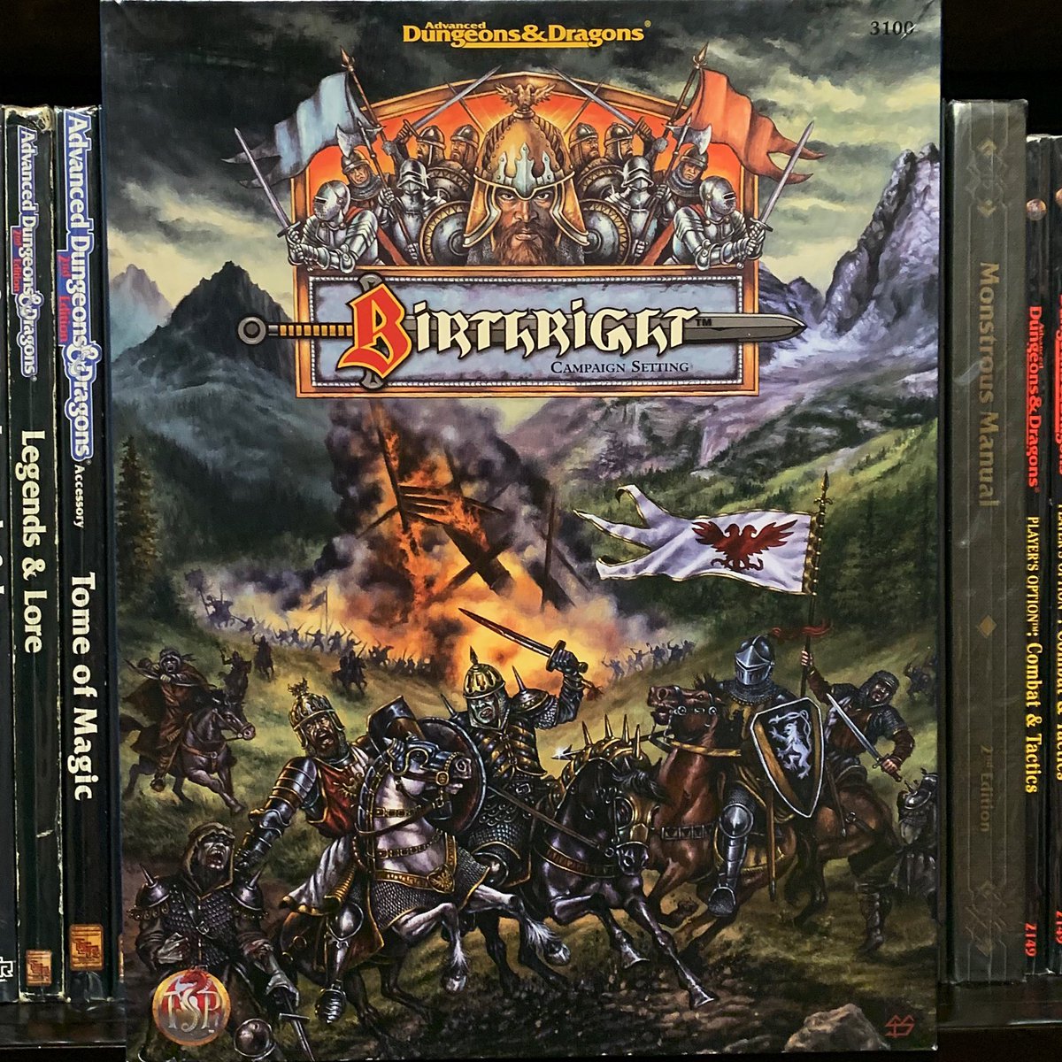dnd__daily's tweet photo. Birthright Campaign Setting (1995) #DnD #Birthright #TTRPG https://t.co/W0mvZnAm4f