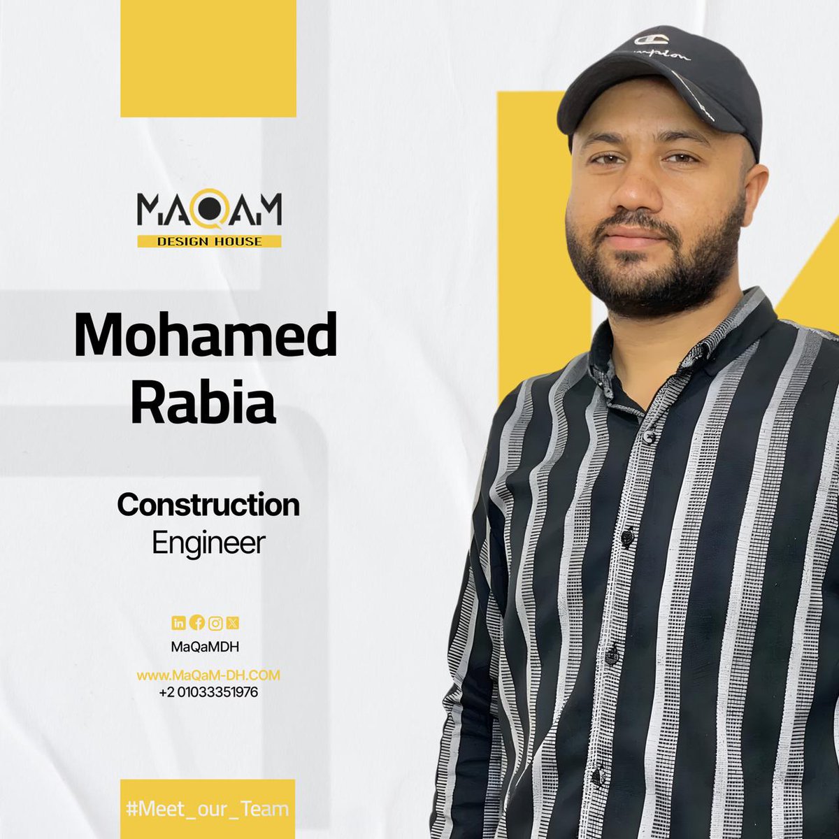 MaQaMDH's tweet photo. The team that turns every Designs into reality in your hands! 👏💫
We are proud to introduce the technical office and site engineers team at MDH.

#MaQaM_Design_House
#where_spaces_come_alive
#interiordesign
#Architecture 
#MaQaM_team https://t.co/AzqbJLrRu4