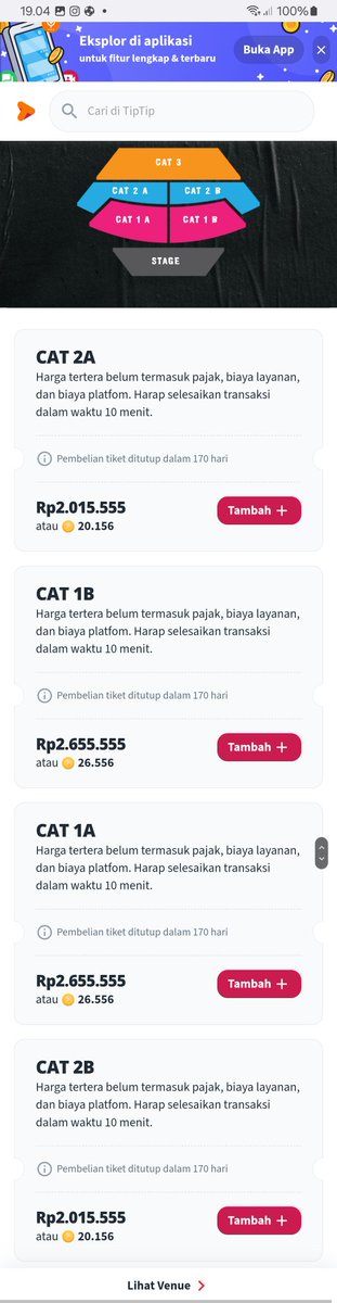 WTS !
JOKI WAR TIKET GREENDAY JAKARTA.
TINGGAL LANGSUNG ISI DATA AJA

ALL KATEGORI
FEE 50K/ TIX

LANGSUNG PAKE DATA KALIAN PRIBADI

TRUSTED ✅️

Minat DM LANGSUNG GERCEP

#GREENDAY #GREENDAYINDONESIA #GREENDAYJAKARTA #JASTIP #JASATIKET #WARTIKET #GREENDAYINJAKARTA