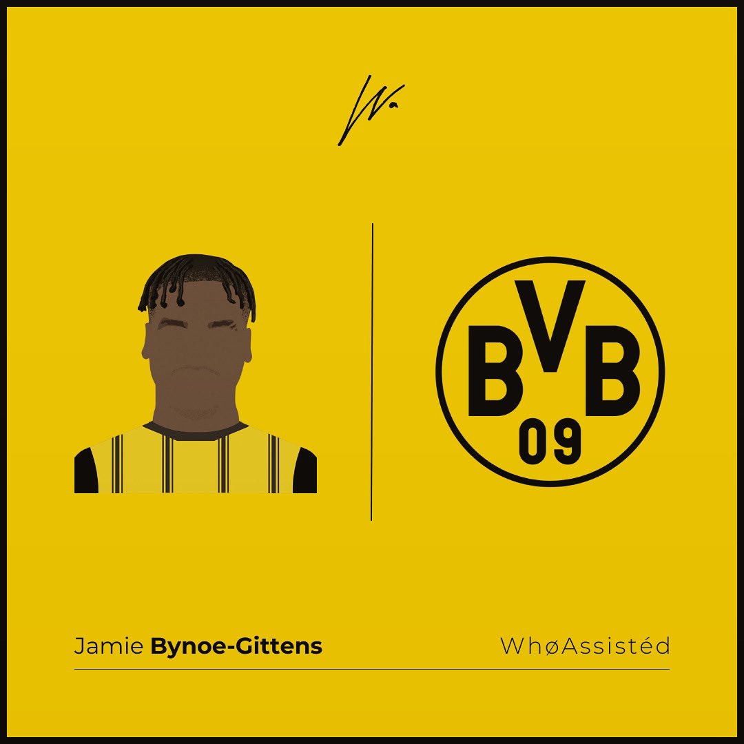 Whoassisted's tweet photo. 𝙹𝚊𝚖𝚒𝚎 (𝐵𝓎𝓃𝑜𝑒) 𝐆𝐢𝐭𝐭𝐞𝐧𝐬
𝑩𝒓𝒂𝒄𝒆, 𝘺𝘰𝘶𝘳𝘴𝘦𝘭𝘧 ⚽️⚽️

𝚆𝚑ø𝙰𝚜𝚜𝚒𝚜𝚝é𝚍 | #BVB 🟡⚫️ https://t.co/TkMJSzegBu