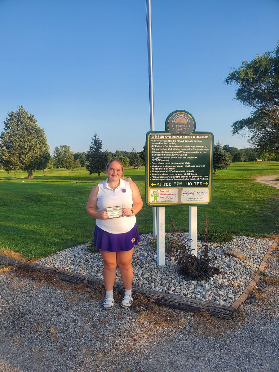 @ harvest moon  vs fairview 

Kenzi Blevins pr(48) first career win

Claire Struble 53

Josey Arnold 55

Ana Mccoy 57

Zoey Gillett 60

eden Alyanakian 65