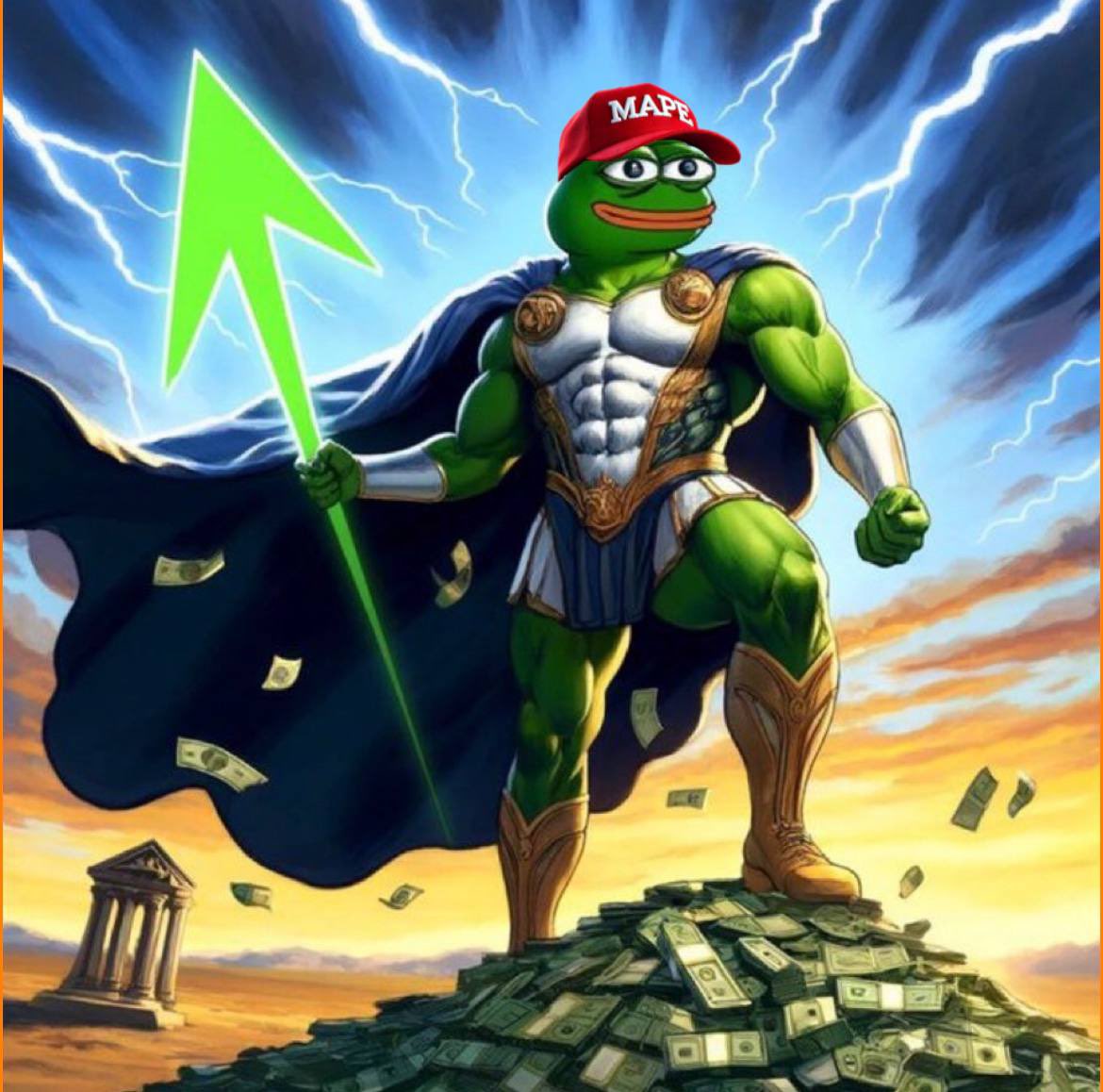 MAGA PEPE $MAPE on Eth tweet media