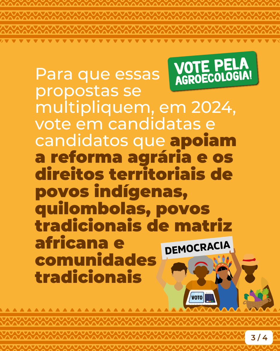 AnaAgroecologia's tweet photo. Temos assistido – com muita preocupação! – o avanço de pautas no Congresso Nacional que impactam negativamente a agricultura familiar, os povos indígenas, as comunidades tradicionais e os biomas brasileiros. https://t.co/q2oEKdZIPx