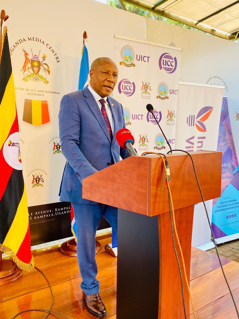 MoICT_Ug's tweet photo. Today, Hon. @KabbyangaB, the Minister of State for National Guidance, launched the inaugural National ICT Summit 2024, which will take place from October 23-24 @kampalaserena .The summit's theme is “Economic Competitiveness through Strategic and Sustainable Digital Transformation https://t.co/28MEUGB5CQ