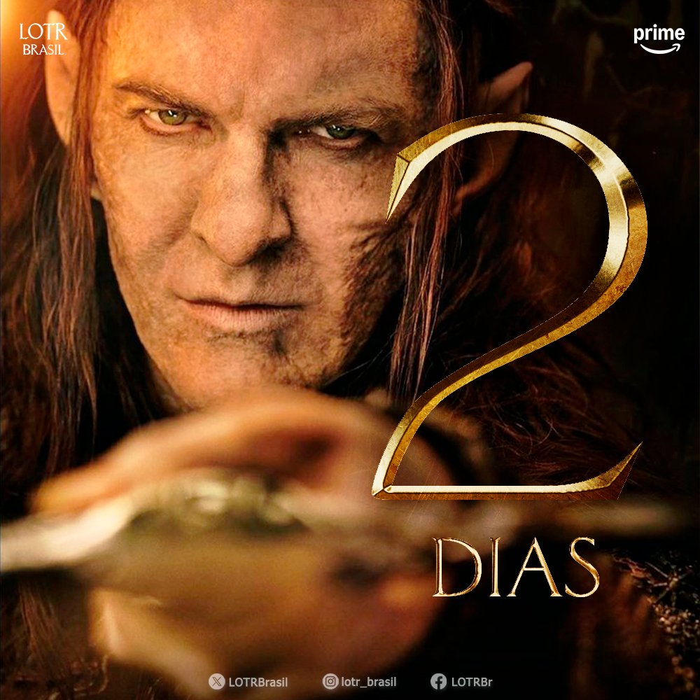 Faltam 2 DIAS para a estreia da 2ª temporada de O Senhor dos Anéis: Os Anéis de Poder