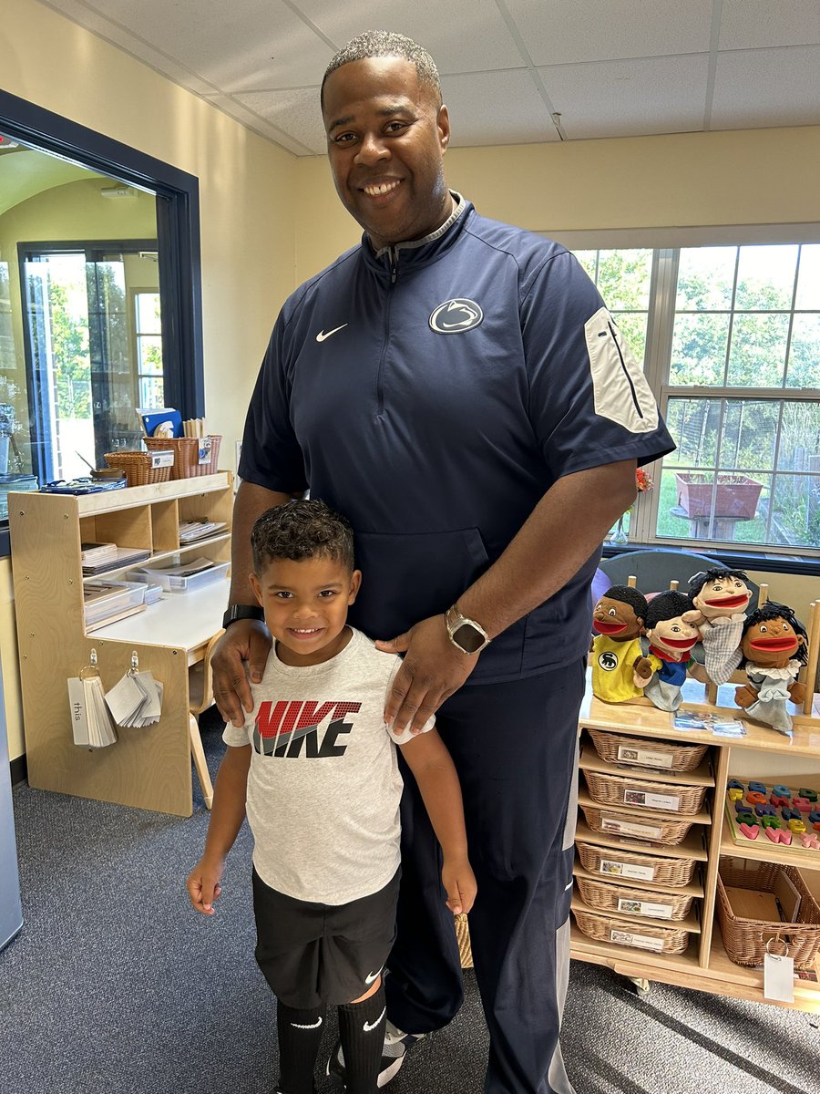 jevlee's tweet image. A Penn State 🏈 1st day of School tradition that is very well appreciated 🤝🏾
Lincoln James is now in 1st Grade
Jackie Ali is now in Pre K