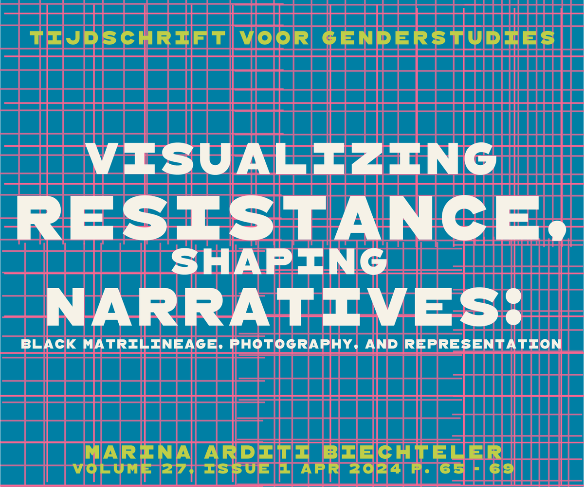 Tijdschrift voor Genderstudies tweet media