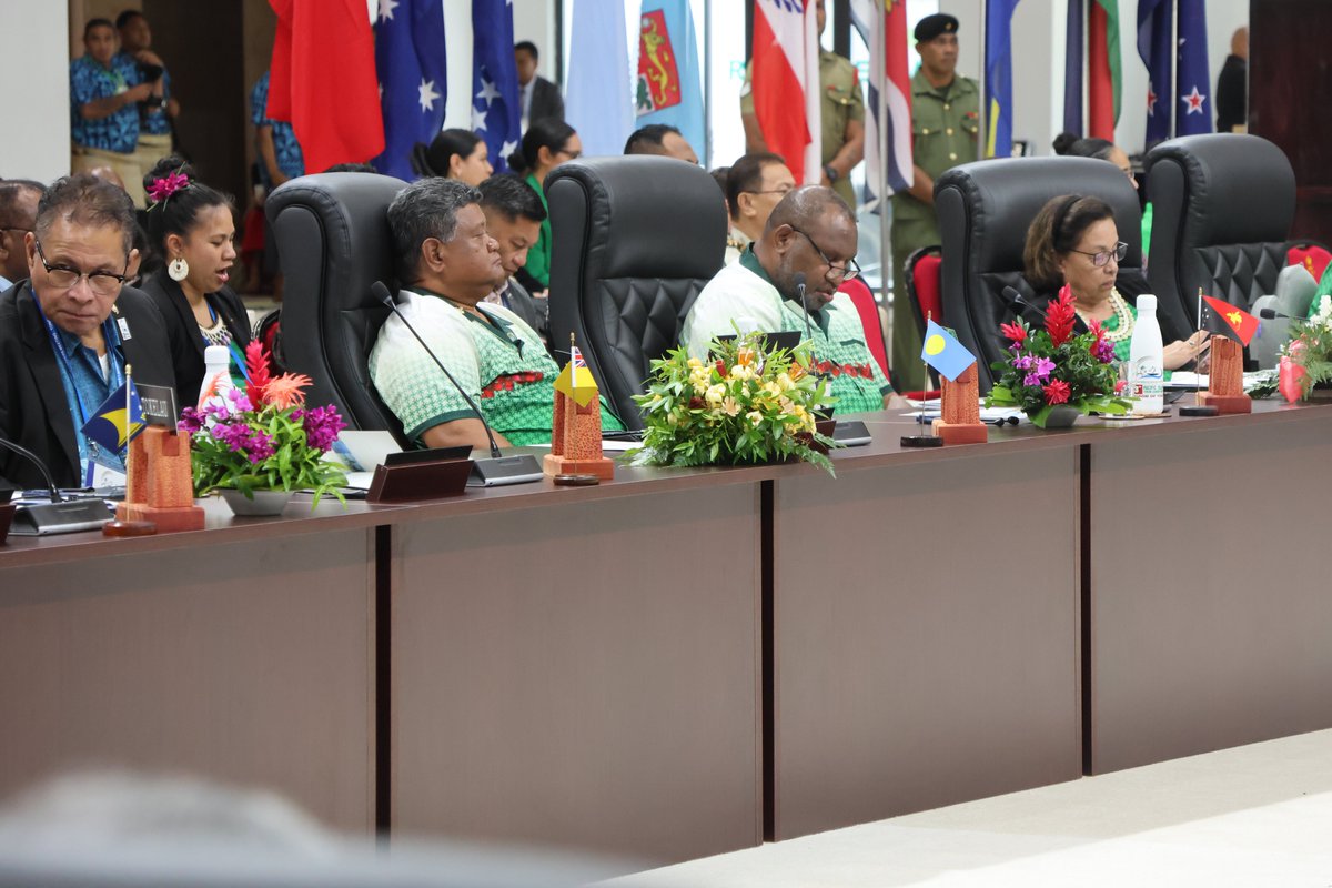#PIFLM53

#CivilSociety is at the heart of our Pacific &amp; central to achieving #2050 vision.
At the Leaders Dialogue , civil society called for development to be #PeopleCentered, and noted the future of our region must include protection of Pacific people and our resources.