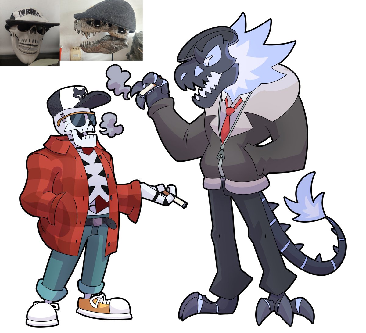 JorgeDraco98's tweet image. I was looking at the things in my room and I don't know why it made me want to design something with it.
#characterdesign #digitalart #randomidea