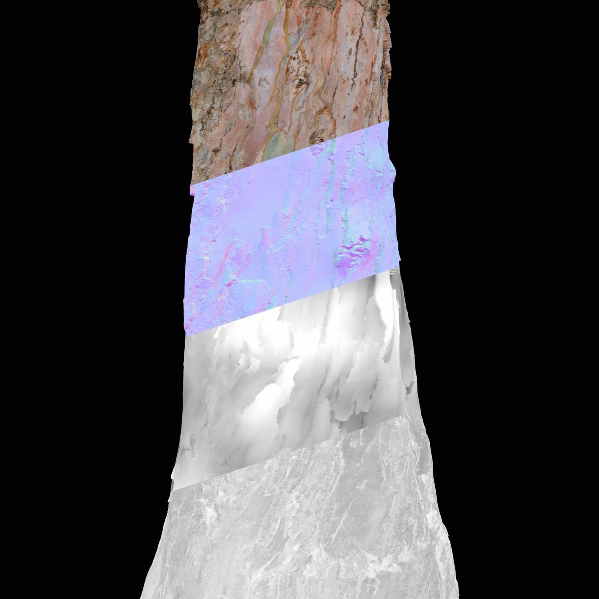 80Level's tweet photo. .@max_kutsenko explained how he transformed photos of eucalyptus bark into a 3D texture with photogrammetry using RealityCapture and ArtEngine and showed us his camera settings.
Full breakdown here: https://t.co/wiXLNOw64W
#3dcg #gamedev #indiedev #realitycapture #artengine https://t.co/hHj9Luslxq