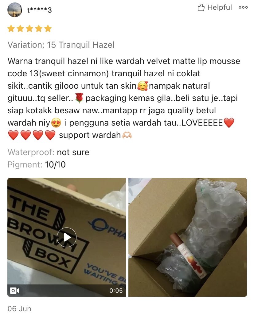 ni all shade dari Wardah, semuaaanyaaa lawaaa kan?! 😭 dari ke medium to tan skin semua shade brand Wardah buat! 

🔗 s.shopee.com.my/1B35rbcWx7