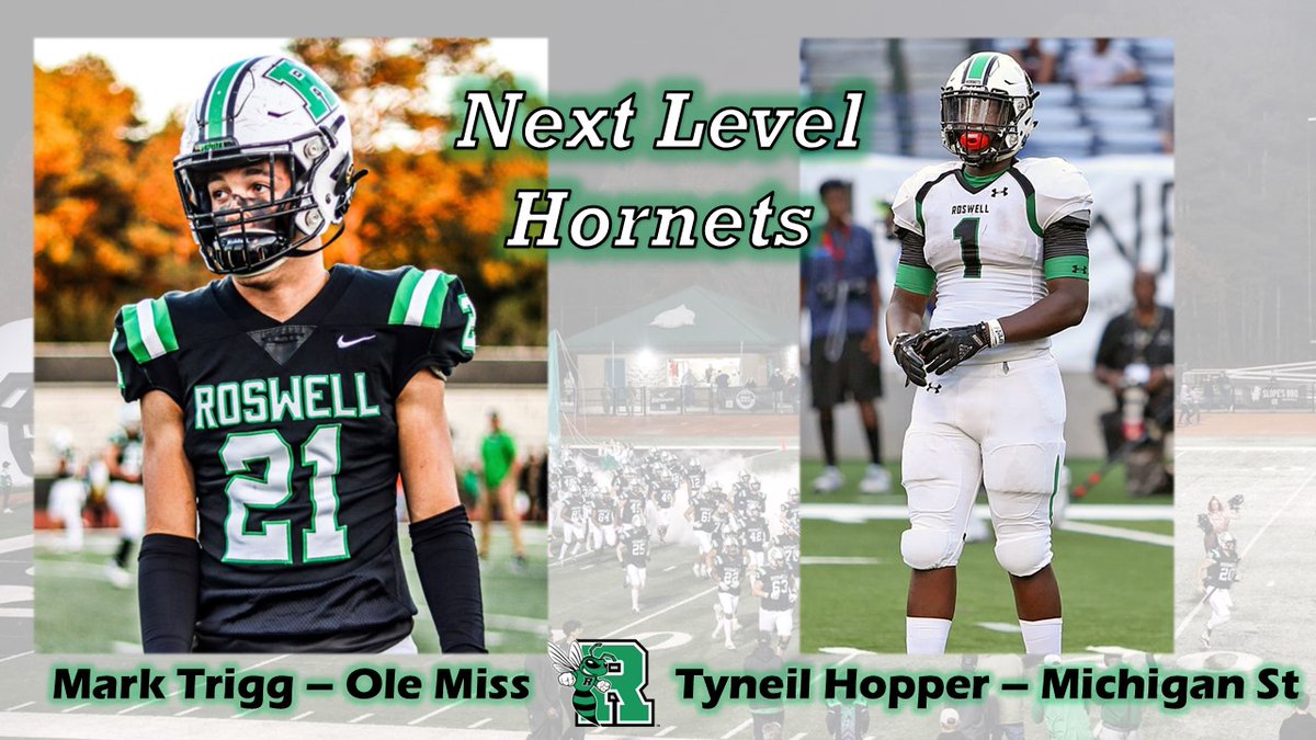 Chris Prewett (@caprewett) on Twitter photo College Football kicked off this past weekend and we wanted to showcase some former @RoswellHornetFB who will be suiting up around the country this season!!!
<a href="/chasefm46/">Chase Morrison</a> <a href="/dylanw2024/">Dylan Williams</a> <a href="/EthanTRoberts/">Ethan Roberts</a> <a href="/holdencas59/">Holden Caspersen</a> @copenhaverjohnn <a href="/ChampYates/">Ivan Yates</a> <a href="/MarkTrigg21/">Mark Trigg</a> <a href="/ty_2_fye/">Tyneil Hopper</a> College Football kicked off this past weekend and we wanted to showcase some former @RoswellHornetFB who will be suiting up around the country this season!!!
<a href="/chasefm46/">Chase Morrison</a> <a href="/dylanw2024/">Dylan Williams</a> <a href="/EthanTRoberts/">Ethan Roberts</a> <a href="/holdencas59/">Holden Caspersen</a> @copenhaverjohnn <a href="/ChampYates/">Ivan Yates</a> <a href="/MarkTrigg21/">Mark Trigg</a> <a href="/ty_2_fye/">Tyneil Hopper</a>