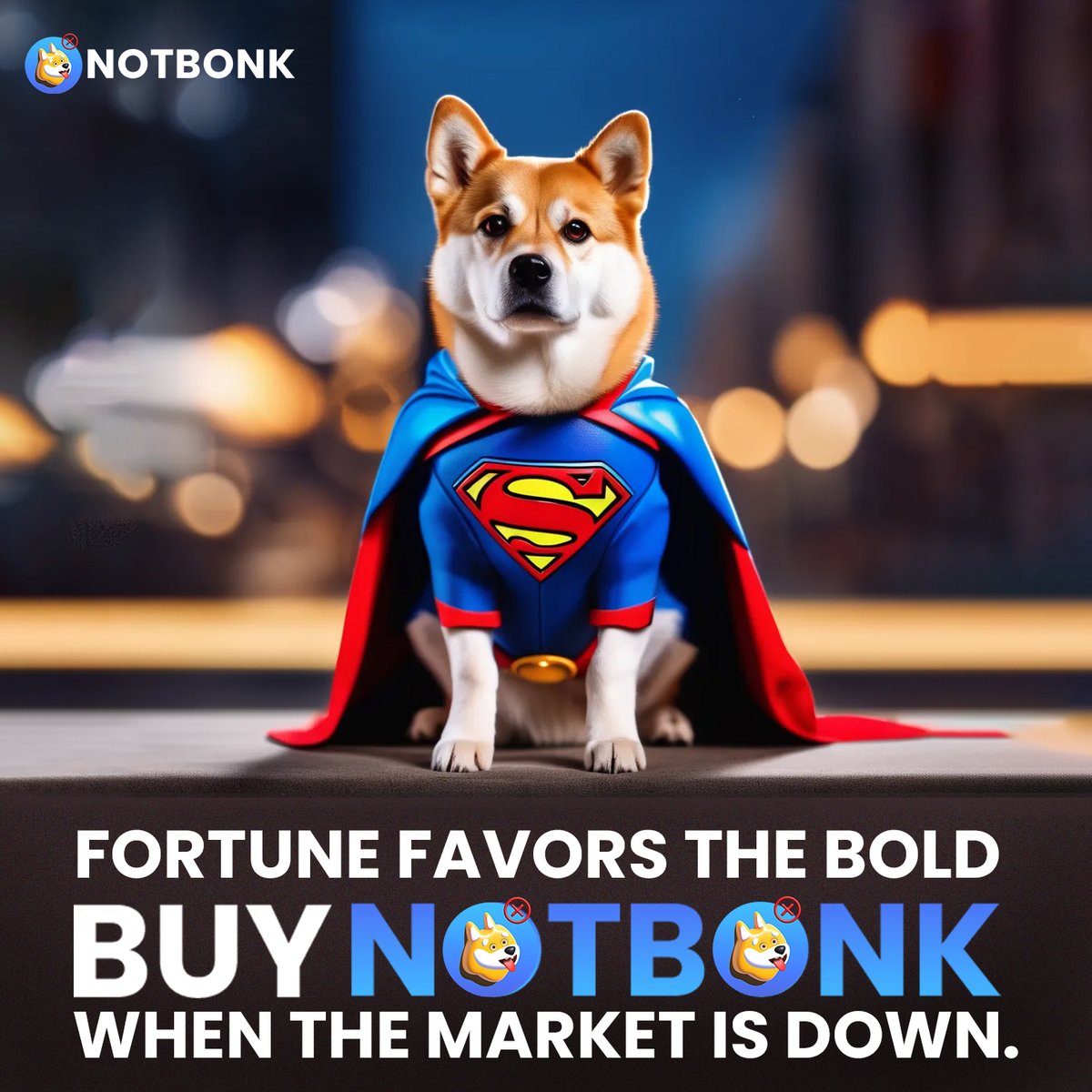 Notbonkcoin's tweet photo. When the market crashes, it’s your golden opportunity to grab NOTBONK at its lowest.

Invest now: https://t.co/8wpsf5wI6o
.
.
#NotbonkStage2 #launchingsoon #NOTBONKLive #Investnow #notbonkmeme #notbonk #NBONK #NBONKToken #Millionaire #memetoken #memecoins #NOT #BONK #crypto https://t.co/zKYWZuvZJm