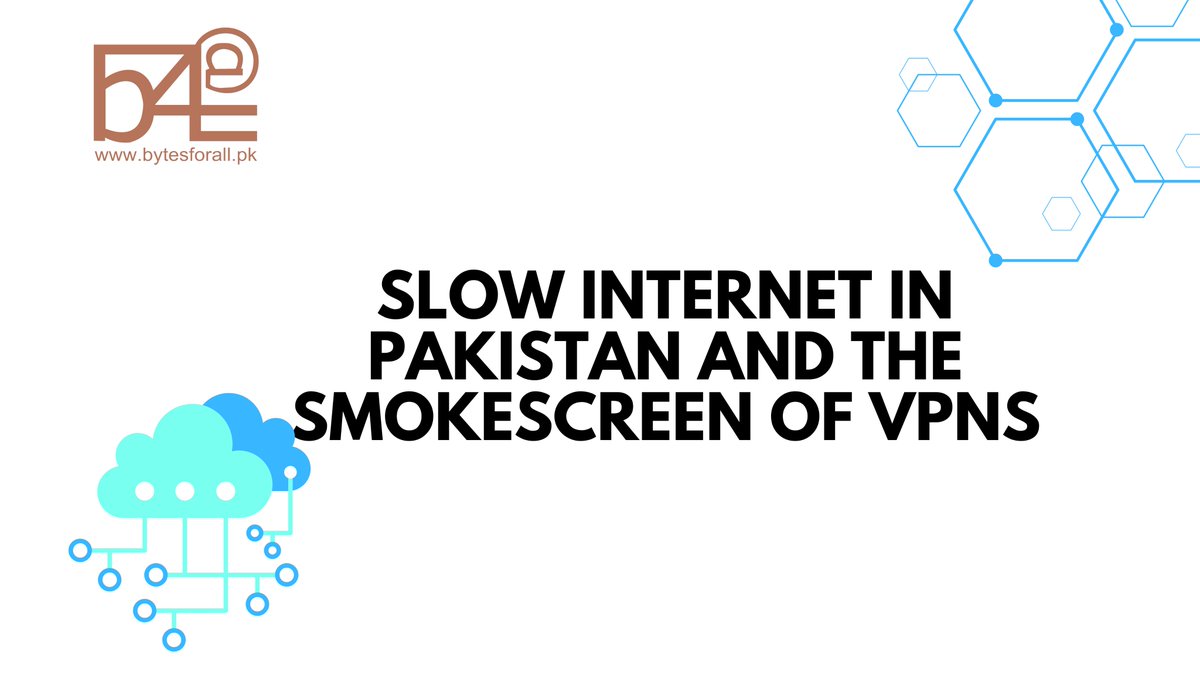 bytesforall's tweet image. The report presents technical evidence and possible causes, which are slowing down the Internet in the country. Essentially, this slowdown is not caused by the Sharks or excessive VPNs use by the citizens

Read more: bytesforall.pk/post/slow-inte…

#Netfreedom #Pakistan #VPN #Firewall…