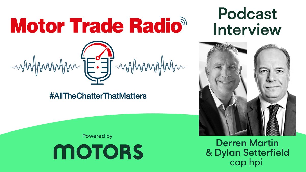 curtis_hutch's tweet photo. 🚨WEEKDAY POD EXCLUSIVE 🚨We've got a used car treat for you this week, powered by @motorscouk! We talk to @cap_hpi's @DerrenM_cap_hpi &amp; Dylan Setterfield about August trade values, plus a look at the forecast for September, Q4 and the NEXT FIVE YEARS!

https://t.co/LmsDMgI5L2 https://t.co/zfmdZS8Lc2