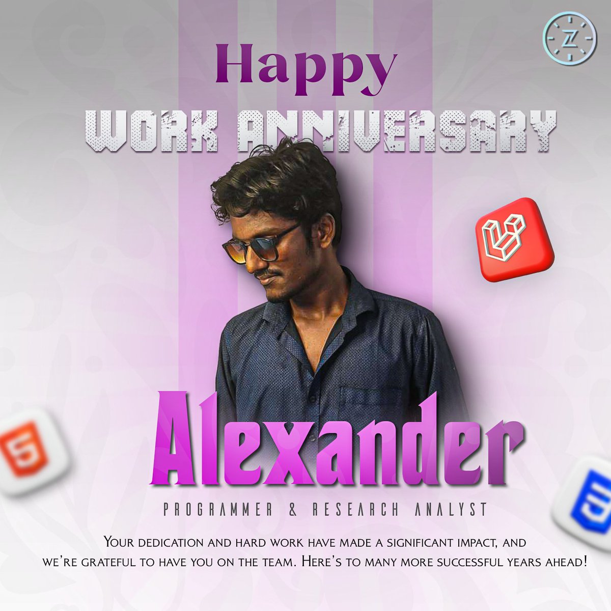 zigainfotech's tweet photo. Alexander S, your presents with us has been nothing short of amazing. Thank you for all the creativity and hard work you bring to the table. Here’s to many more milestones together!

 #WorkAnniversary #ITInnovator #ZigasagaciansJourney #SuccessDelivered https://t.co/3MiTliayiX