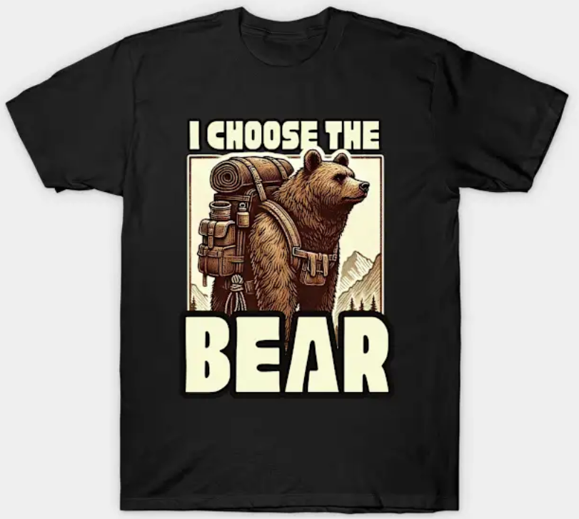 Resous11's tweet photo. Embrace the Wild Side with a Vintage Twist! 🐻✨ Check out my 'I Choose the Bear, Vintage' design here:
https://t.co/J7xtjGER7Z

 #VintageVibes
#RetroStyle
#BearArt
#WildAndFree
#VintageDesign
#NatureInspired
#RetroAesthetic
#VintageLover
#BearLover
#WildlifeArt https://t.co/go6BOQjBUs