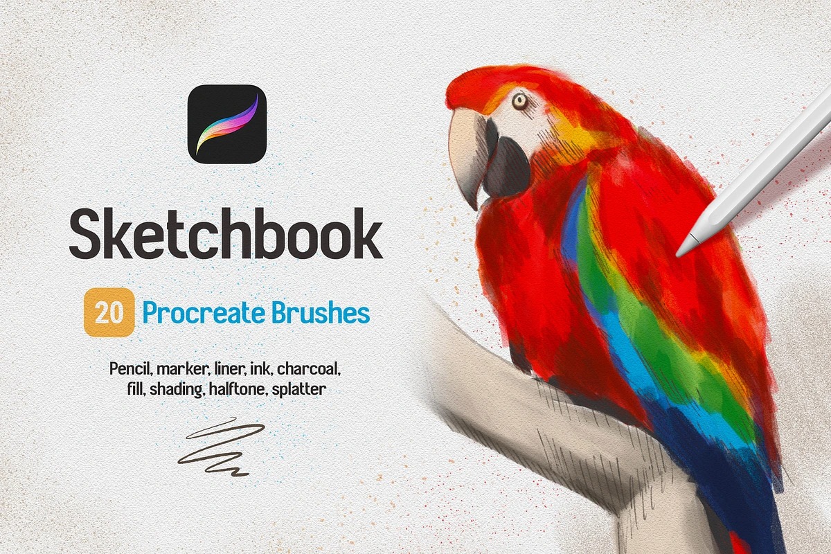 Альбом для рисования кисти Procreate dlvr.it/TCR2x9