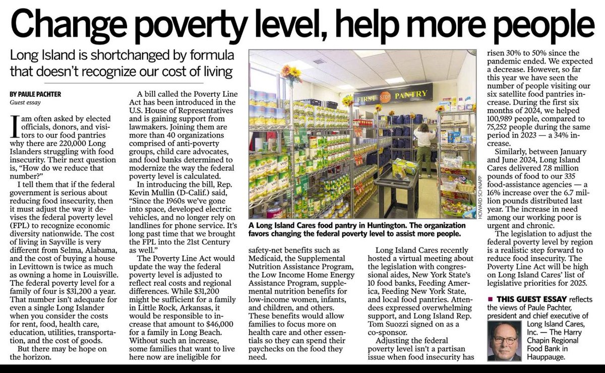 My friend @PachterPaule gets this exactly right. #LongIsland