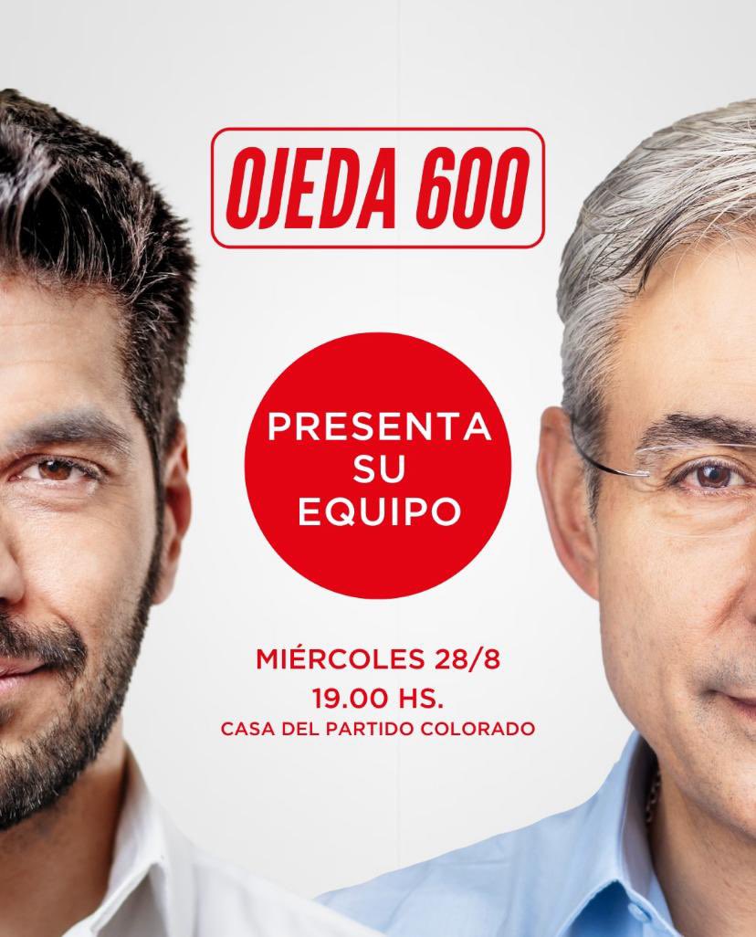 Mañana larga la 600 !! La lista de la #FormulaParaGanar 
#UnirParaCrecer
<a href="/RobertSilvaUy/">Robert Silva</a> <a href="/AndresOjedaOk/">Andrés Ojeda</a>