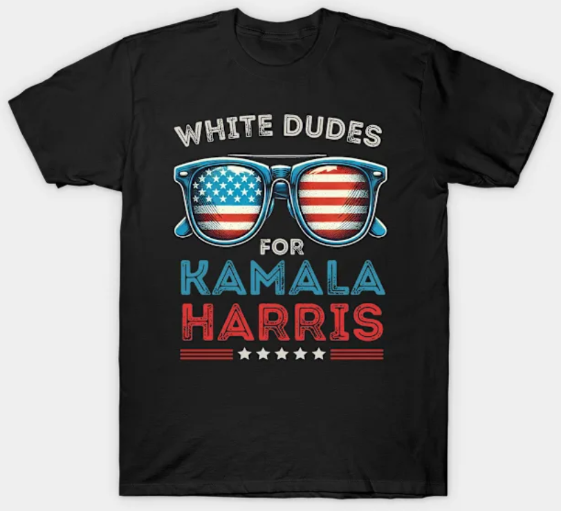 Resous11's tweet photo. Show Your Support with Style! 😎✊ Check out my 'White Dudes For Kamala Harris Sunglasses' shirt here: https://t.co/WzVBQnMz9m
#Kamala
#KamalaHarris2024
#PoliticalFashion
#SupportWithStyle
#EqualityMatters
#SunglassesStyle
#ProgressiveFashion
#PoliticalArt
#StatementShirt https://t.co/YYtwdkEz9X