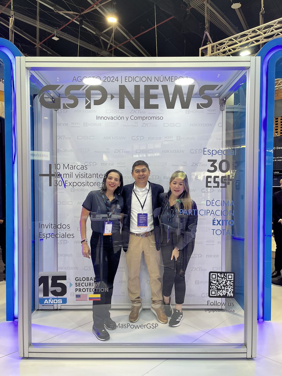 Hey, Saludos, ha pasado un tiempo pero aquí seguimos. Hemos estado trabajando en el Uso Eficiente de Energía de <a href="/HoruSmartEnergy/">Horus Smart Energy</a>, una solución completa e idónea!. Aquí una fotografía reciente de la Feria de Seguridad Internacional!