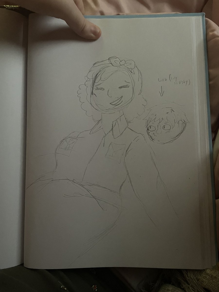 lilythebandkid's tweet photo. Art gift for: @joydoesathing!
I’m deeply in love with your little genderswap series, and your genderswap Robertsky, that I decided to go in and sketch her with my genderswap character 🤭 hope you like it!
TAGS: #thatsnotmyneighbor #robertskypeachman #genderswap https://t.co/vpq4iqXqF3