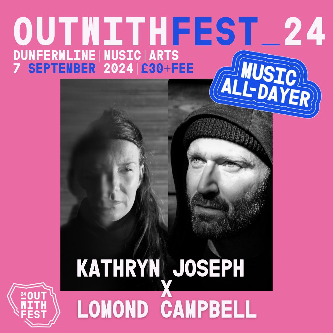 7th Sept, Dunfermline with <a href="/kathrynjoseph_/">kathryn joseph</a> at <a href="/outwithfestival/">Outwith Festival</a> 
🤩