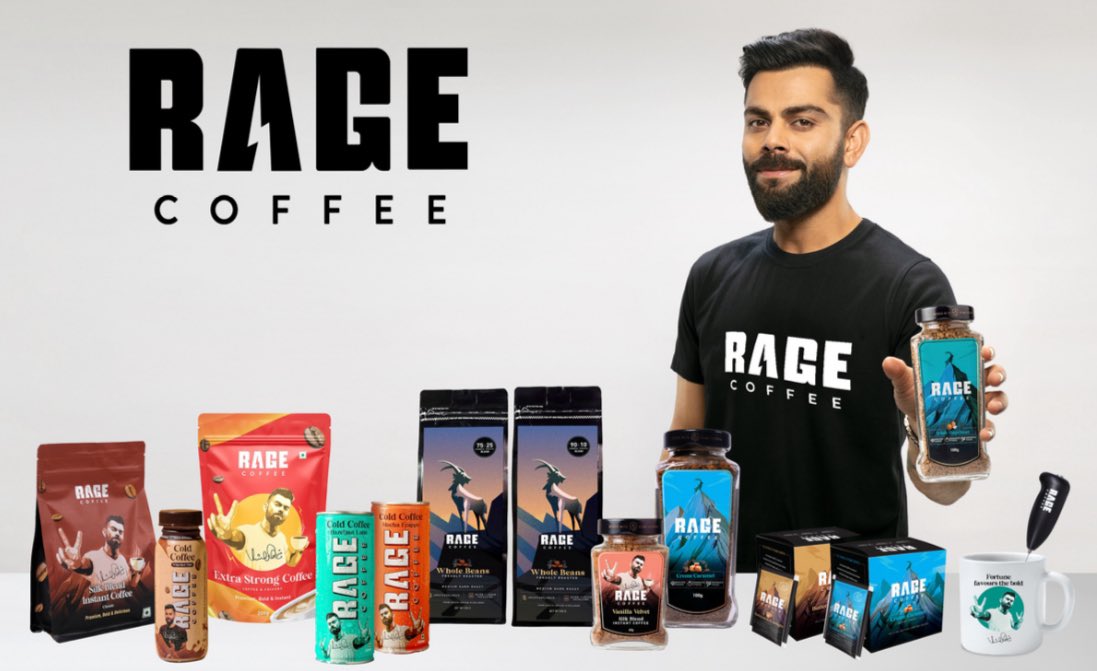 Interesting Deal Brewing In The Coffee Space ☕️☕️

GRM Overseas To Acquire Significant Stake In Virat Kohli-backed Rage Coffee 

GRM Overseas: What’s Lined Up Ahead?

1️⃣Expand Rage Coffee’s presence in India

2️⃣Supply coffee beans &amp; soluble powder to its international clients

3️⃣