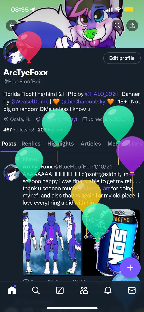 BlueFloofBoi's tweet photo. Oh look just another day … because thats what is >:3 … also the number incorrect in my bio in the pic because ive been to lazy to fuck with it lol https://t.co/Exo2txIxLd