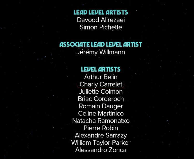 Omg omg omg omg , this one feels special ❤️
Was an absolute blast working on #StarWarsOutlaws  with so many talented and passionate people :)  
Kuddos to this incredible team 😌