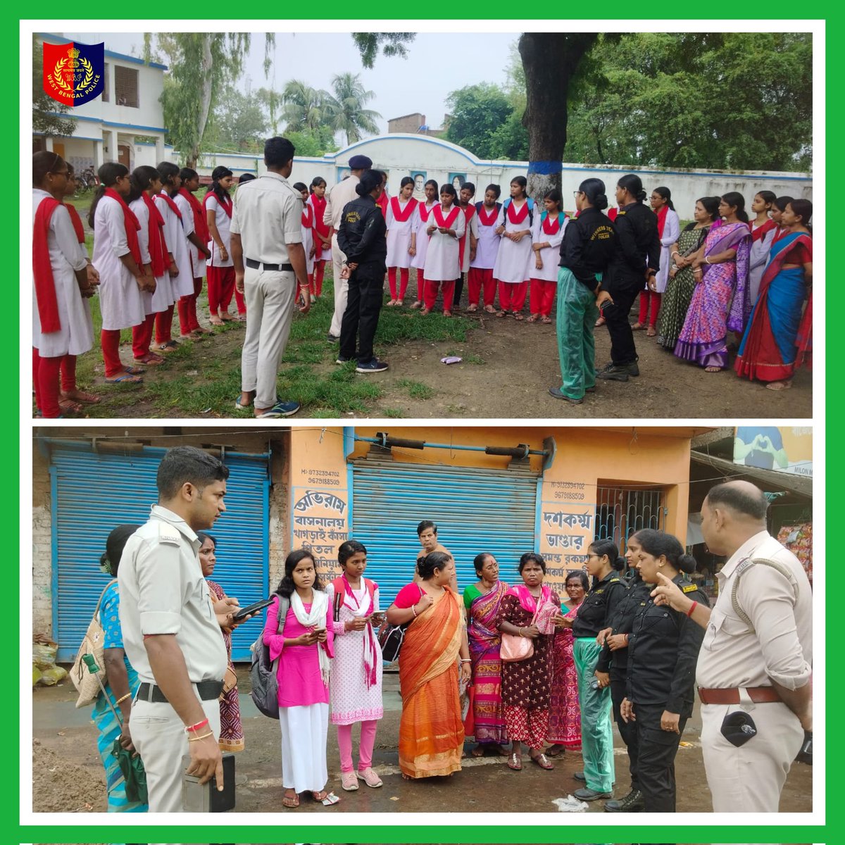 BirbhumPolice's tweet photo. #WinnersTeam 
#WomenForcePatrolling
#WomenSafety
#BirbhumDistrictPolice https://t.co/prWRCpXGx0