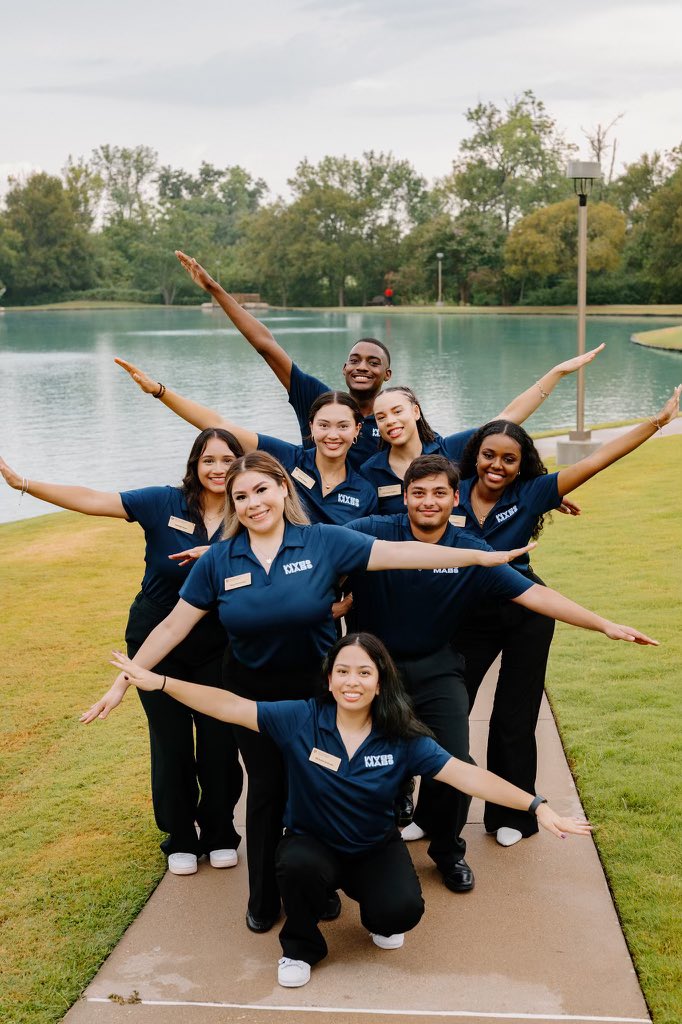 Broderick 2 (MABS President) is gearing the team up for yet another colossal year! #MaysBusinessHonors #SupplyChain #Aggie
