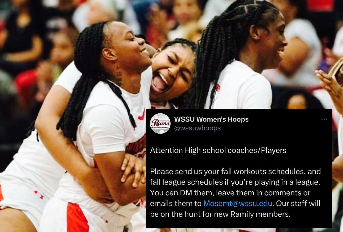 WSSU Women's Hoops tweet media
