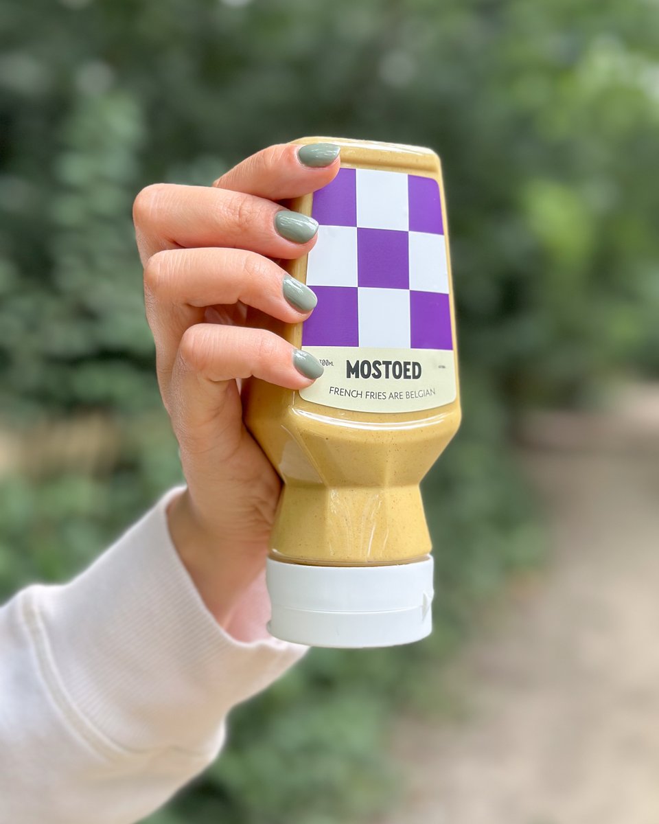 Even better on a hot dog 🙌

#Mostoed #Mustard #Mosterd #MadeinBelgium
