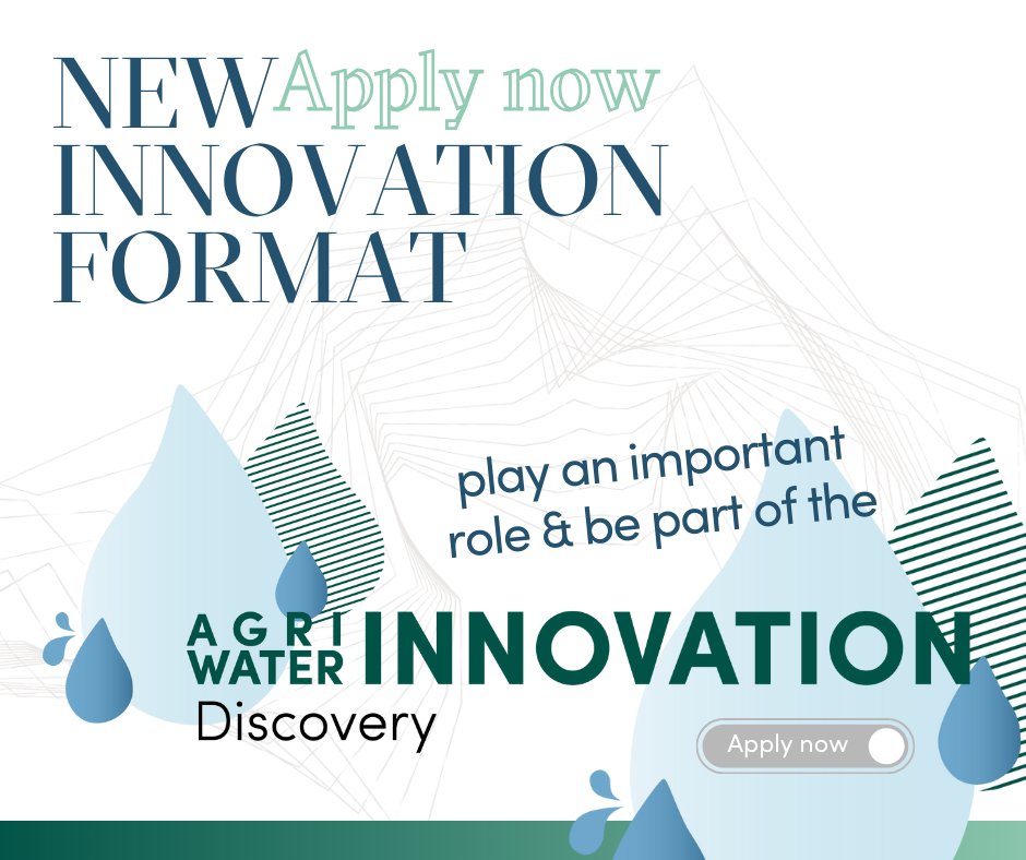wateragri's tweet photo. 📣Check this!👇

🚀Announcing Agri Water Innovation Discovery by Agro Innovation Lab! 

Calling startups, SMEs, and corporates in sustainable agri-water management! 

Apply by Sept 8th for a chance to pitch, network, and gain market access.

Join us! 👉 https://t.co/9YYHFaBu0F https://t.co/UwFMuq1lN8