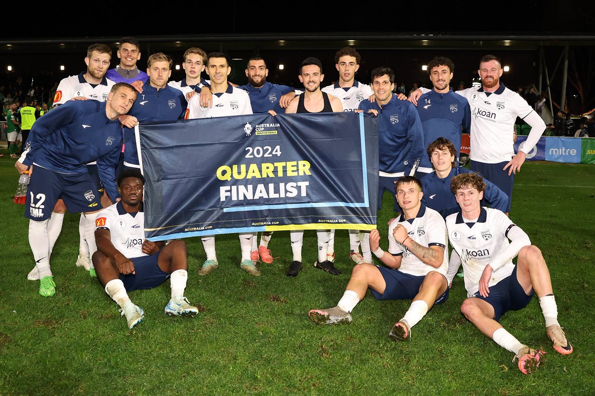 On to the next round 💪🔥

#AustraliaCup #MagicOfTheCup <a href="/AustraliaCup/">Hahn Australia Cup</a>