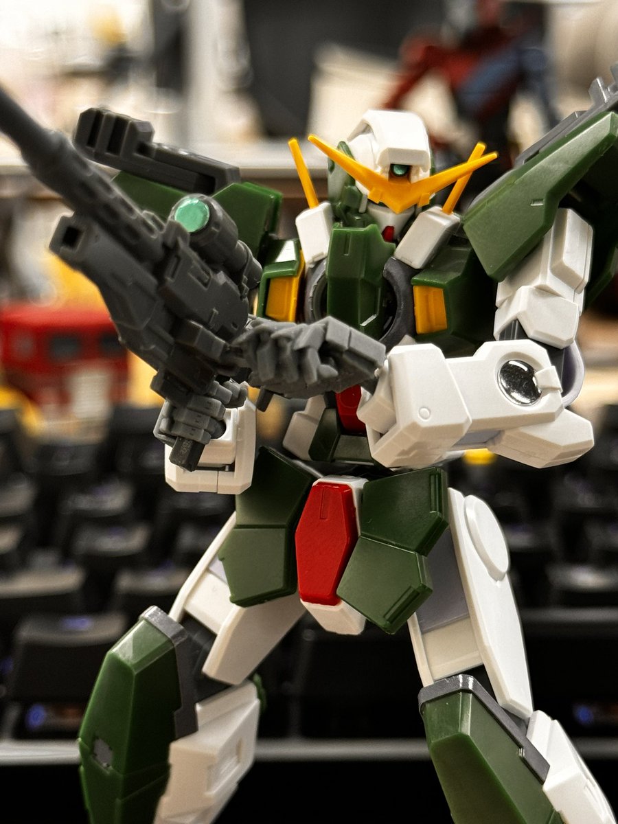 root3p's tweet image. HG OO Gundam Dynames hand…