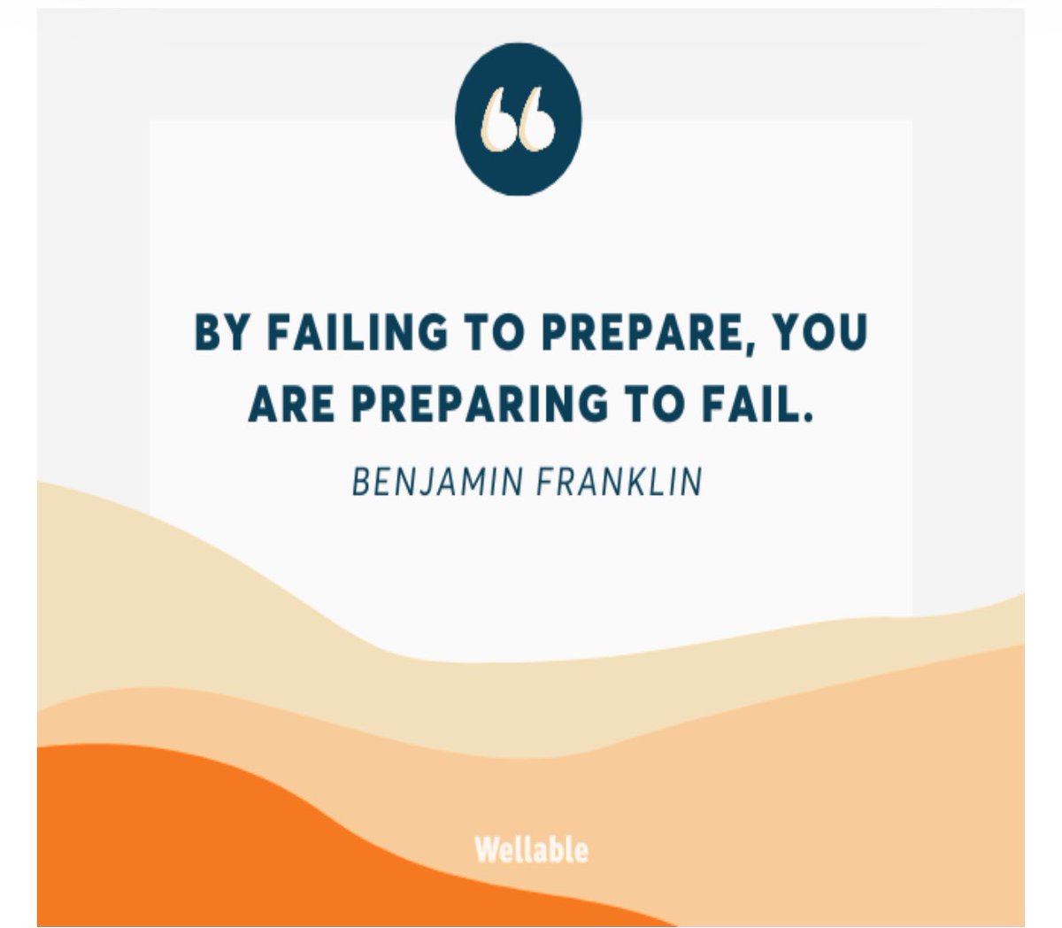 Preparation is key! ❤️