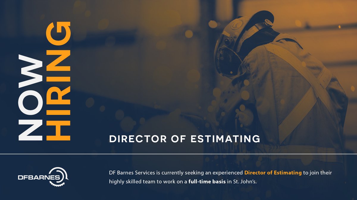 Join Our Team!

DF Barnes is seeking a seasoned professional to lead our estimating team. If you excel in precision, numbers, and have deep experience in the marine and industrial sectors, this opportunity could be for you!

Apply now!

dfbarnes.com/careers/direct…