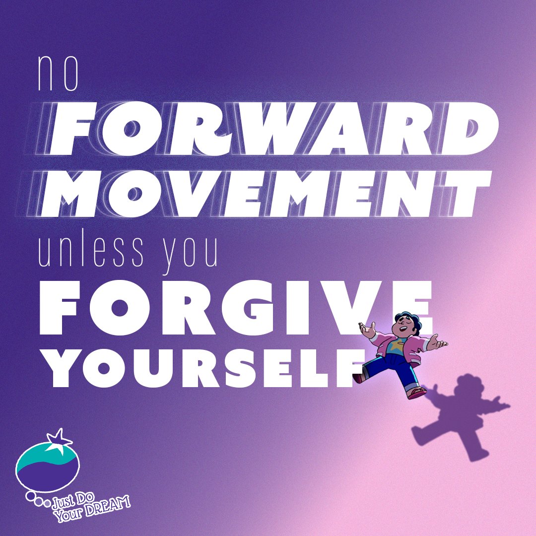 Forgiving yourself is important. You can't move forward if you sulk &amp; beat yourself up about what you did wrong.   

You will make mistakes. You can't “Live Your Best Life” if you continue to put yourself down.  Just Do Your Dream! 

#forgive #forgiveyourself #justdoyourdream