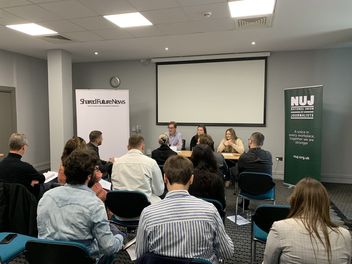 Thanks <a href="/SharedFuture/">Shared Future News</a> News for organising such a great programme today for journalists from Kosovo. Great questions from the travelling guests! And a clear understanding of the importance of raising women’s voices.