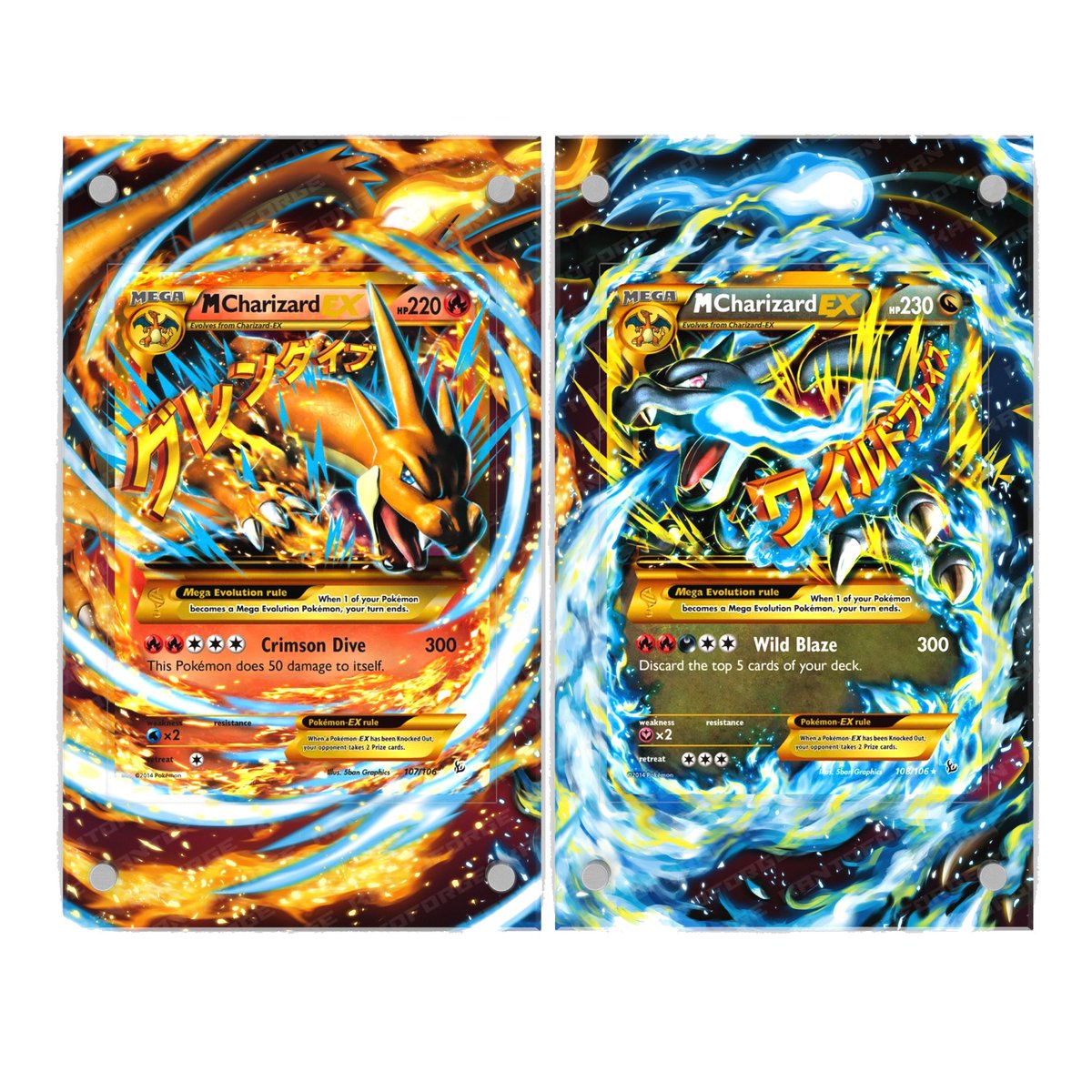 KantoForge's tweet photo. What do you think to our Mega Charizard EX duo that’s coming soon to KantoForge? 🐉 

Let us know what designs you think we should release extended artwork cases for next! 

#charizard #pokemon #pokémon #extendedart #pokemontcg #pokémontcg #pokemoncards https://t.co/N8fBv7effh