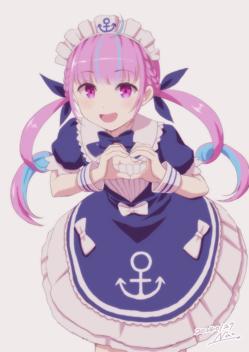 湊あくあ「あくたん、ありがとう#あくあーと #湊あくあ 」|ナオ@4/23西海ノ暁60呉のイラスト