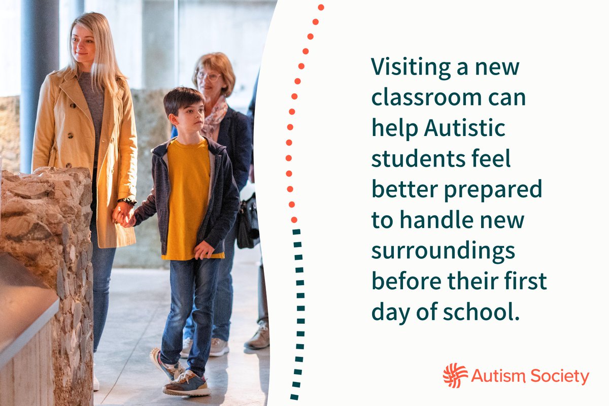 Check out these back-to-school tips to help prepare your Autistic loved one's transition from summer into the new school year with ease. bit.ly/3pgBIrp